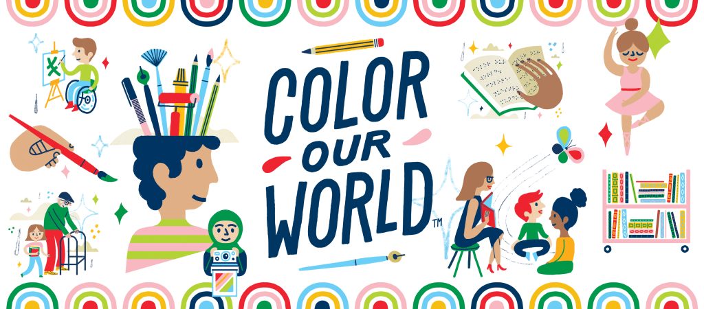 Color Our World Banner